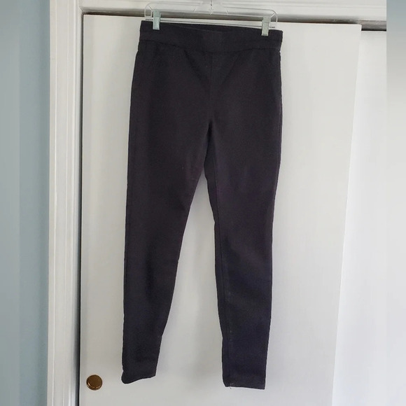 New York & Company Black High Waisted Pull on Skinny Small Jeans - Picture 1 of 8
